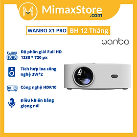 Mua Máy Chiếu Thông Minh Wanbo X1 Pro Sử Dụng Android 9.0 / 8GB RAM