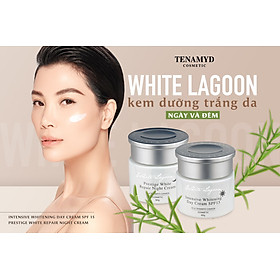 Kem dưỡng trắng da TENAMYD White Lagoon Day & Night Cream 60g
