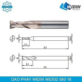 Mua Dao phay vuông Widin WE502 080 16