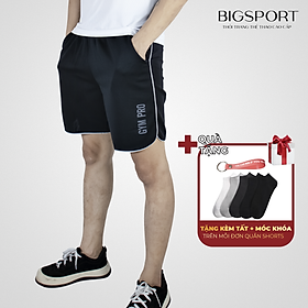 Quần Short, Quần Đùi Nam Thun Thể Thao Form Rộng Co Dãn 4 Chiều Thoáng Mát Cao Cấp Thương Hiệu Big Sport