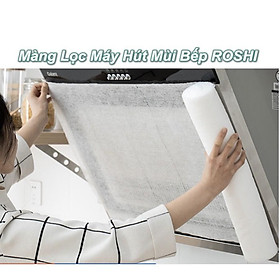 Cuộn Màng Lọc Máy Hút Mùi Nhà Bếp ROSHI 46cm x 10M