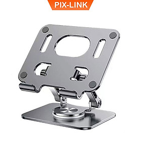 Giá Đỡ Máy Tính Bảng PIXLINK X601 , Giá Đỡ Điện Thoại, Laptop Xoay 360 Độ Chất Liệu Hợp Kim Nhôm Cao Cấp, Hỗ Trợ Tản Nhiệt - hàng chính hãng/ Hàng nhập khẩu