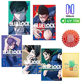 Sách - Blue Lock (combo 5 tập từ tập 6 đến 10) ( Tặng Kèm Sổ Tay Xương Rồng )