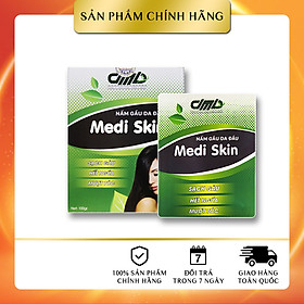 Hỗ trợ trị nấm da đầu Medi Skin Gội Thảo Dược Ngăn Ngừa Nấm Da Đầu Sạch Gàu Hiệu Quả 100gr