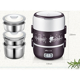 Mua Hộp cơm cắm điện Bear DFH-S2358  dung tích 2.0L  sử dụng nấu  hâm nóng  giữ nhiệt cho thức ăn  dùng cho văn phòng