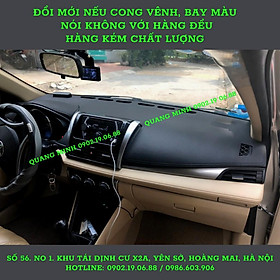 THẢM TAPLO DA VÂN CARBON TOYOTA VIOS 2014 - 2018