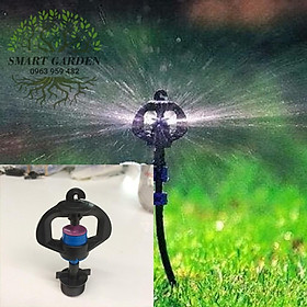 Mua Combo 10 Béc Phun Mưa Tưới Cây Phun XOAY 360 ĐỘ Kèm Nối Ren 21