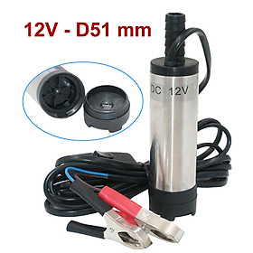 Mua Máy bơm dầu nhớt chìm loại đường kính D51mm-12VDC