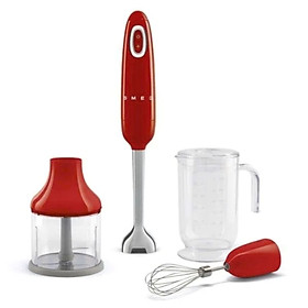 Mua Máy xay cầm tay Smeg HBF03RDEU Đỏ – Thiết kế Retro 50’s  công suất 700W - Hàng Chính Hãng
