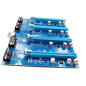 PCI-E Riser Card Slot Extender Transmission Speed 10/10/1000Mbps for Linux/ XP/ Windows7 /8 /8.1 /10 Replacement Replace 1piece
