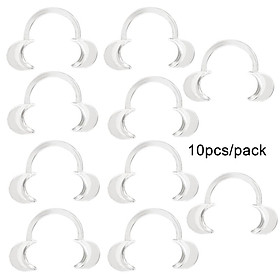10pcs/pack Dental C-Type Cheek Retractors Lip Mouth Opener Dental Teeth Whitening Retractor Orthodontics Tool S/M/L