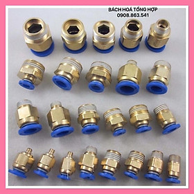 Mua Đầu nối ren ngoài 9.6 13 17 21 ra ống hơi khí nén ống phun sương 6 8 10 12