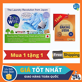 Terra Wash +Mg Túi Giặt Thay Thế Xà Phòng Made In Japan - Tặng Baking Soda.