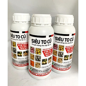 Mua PHÂN BÓN GIÚP CỦ TO NHANH  NẶNG KÍ  BÓNG ĐẸP - SIÊU TO CỦ 500ML