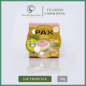 Sáp thơm phòng ngủ Pax 180g New khử mùi kháng khuẩn đa năng dùng cho cả xe ô tô, phòng tắm, nhà vệ sinh, tủ quần áo