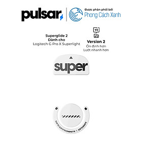 Mua Feet chuột Pulsar Superglide 2 - dành cho Logitech G Pro X Superlight 1 - Hàng Chính Hãng