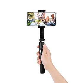 L08 Gimbal Stabilizer Selfie Stick Tripod BT4.0 Wireless Aluminum Alloy Foldable Selfie Stick Tripod for Smartphone