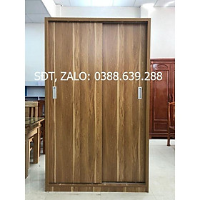 Tủ áo cửa lùa ngang 1m2 cao 2m sâu 60