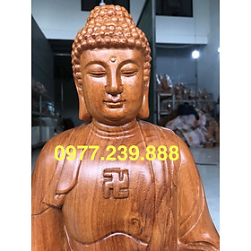 Mua tượng phật adida bằng gỗ hương 30cm