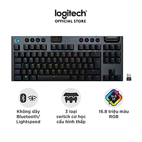 Mua Bàn phím cơ Logitech G913 TKL WIRELESS RGB - Hàng Chính Hãng