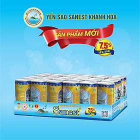 [Khay 30 lon] Nước Yến sào Khánh Hòa Sanest lon 190ml - S001K30