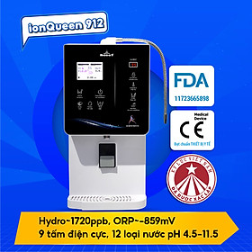 Mua Máy Lọc Nước Điện Giải Nóng Thông Minh - Lạnh ROBOT ionQueen 912 - Hàng chính hãng
