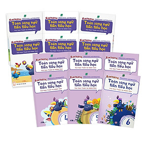 Combo Toán Song Ngữ Tiền Tiểu Học ( Trọn Bộ 12 Cuốn )