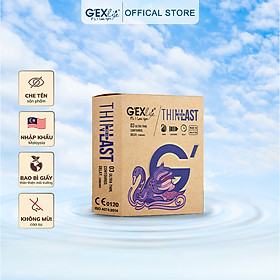 Bộ 2 Hộp Bao Cao Su ThintoLast G'EXlife Hộp 3 Bao Siêu Mỏng Kéo Dài Thời Gian Quan Hệ