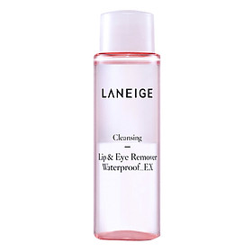 Nước Tẩy Trang Cho Vùng Da Mắt Và Môi Bản Miniature Laneige Lip & Eye Remover Waterproof (50ml)