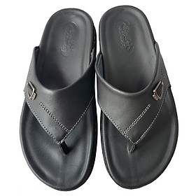 Dép Xỏ Ngón Nam Da Bò Thật BIGGBEN Cao Cấp DK101