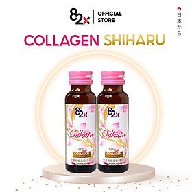 82X Combo 2 chai Nước uống Collagen Shiharu làm đẹp da đến từ Nhật Bản