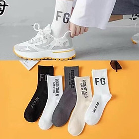 LỐ 5 ĐÔI TÁT FG CỔ CAO MỘT MÀU HÀN QUỐC CHO NỮ