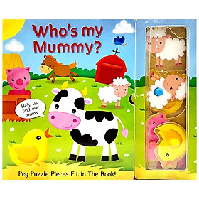 Peg Puzzles - Who's My Mummy?