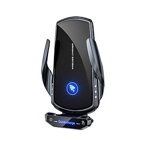 15W Bộ sạc xe hơi không dây Máy giữ điện thoại xe hơi cho iPhone 12 Pro Max Universal Xe hút Cup Air Outlet Bộ sạc không dây