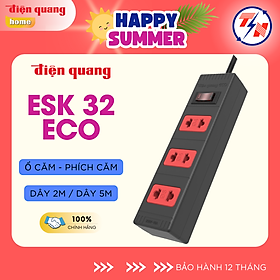 Ổ cắm Điện Quang ECO ĐQ ESK 32 ECO (3 lỗ 2 chấu)