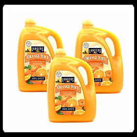 Nước ép cam Langers Orange Juice Chai 3.78 lít Hàng nhập khẩu Mỹ