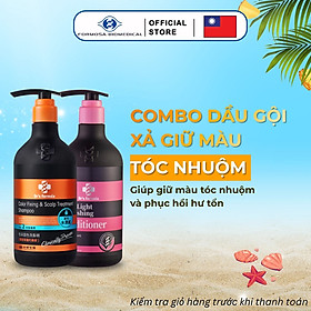 Combo Dầu Gội Xả Chăm sóc tóc nhuộm dưỡng tóc bóng mượt Dr's Formula