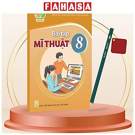 Sách Giáo Khoa Bài Tập Mĩ Thuật 8 (Kết Nối) (Chuẩn) - Kèm Bút Chì