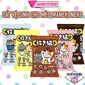 CÁT VỆ SINH CHO MÈO MANEKI NEKO - TÚI 5L