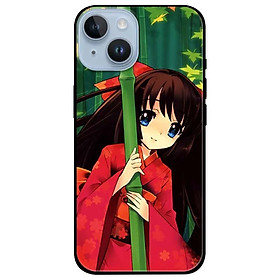 Ốp lưng dành cho Iphone 14 - Iphone 14 Plus - Iphone 14 Pro - Iphone 14 Pro Max - Anime Cô Gái Kimono Đỏ