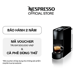 Máy pha cà phê Nespresso Essenza Mini Đen - Hàng chính hãng