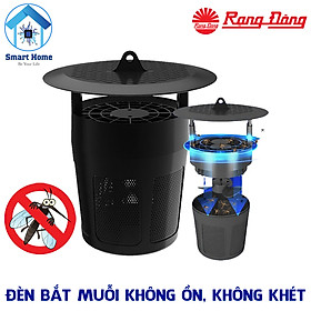 Đèn Bắt Muỗi Rạng Đông, Công Suất 5W, Bắt Muỗi Bằng Quạt Hút, Không Mùi, Không Tiếng Ồn - Hàng chính hãng