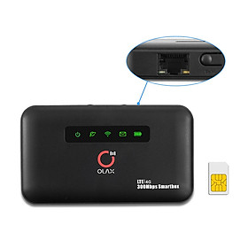 Mua Bộ Phát Wifi 3G 4G OLAX MF6875 Tốc Độ 300Mb Có Cổng Lan Dùng Sim Tất Cả Nhà Mạng  Nhỏ Gọn Tiện Lợi - Hàng Chính hãng