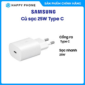 Hình ảnh Củ Sạc Type C Samsung 25W (không kèm cáp) - Hàng chính hãng, Mới 100%