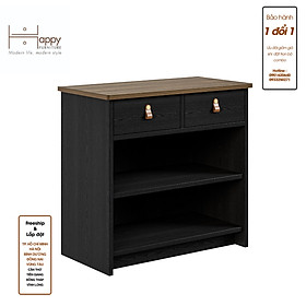 [Happy Home Furniture] NOMIA , Tủ lưu trữ 3 tầng - 2 ngăn kéo , 68cm x 35cm x 64cm ( DxRxC), THK_068