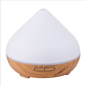 400ml Large Capacity Volcanic Shape Wood Grain Aroma Diffuser Air Humidifier