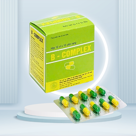 Viên uống Vitamin Bcomplex, lọ 100 viên, tăng cường sức đề kháng,vinaphar 1