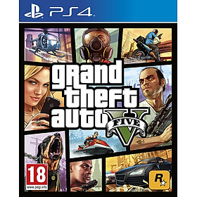 Mua Đĩa Game Grand Theft Auto V Cho Ps4 - Hệ Us - Hàng nhập khẩu