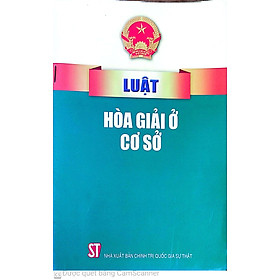 Luật hòa giải ở cơ sở