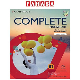 Sách ngoại văn: Complete Preliminary - Student's Book Without Answers - Second Edition